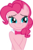 Size: 1110x1689 | Tagged: safe, artist:pinkiepiemike, pinkie pie, g4, bowtie, simple background, transparent background, vector