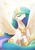 Size: 526x744 | Tagged: safe, artist:tsurime, princess celestia, alicorn, pony, g4, eyes closed, female, majestic, mare, solo, spread wings, wings