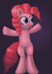 Size: 707x1000 | Tagged: safe, artist:drakmire, pinkie pie, earth pony, pony, g4, female, solo