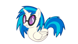 Size: 1920x1080 | Tagged: safe, artist:120percentcool, dj pon-3, vinyl scratch, alicorn, duck, pony, g4, female, solo, species swap, wat