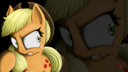 Size: 9600x5400 | Tagged: safe, artist:locolimo, applejack, g4, absurd resolution, solo, wallpaper