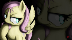 Size: 9600x5400 | Tagged: safe, artist:locolimo, fluttershy, g4, absurd resolution, solo, wallpaper