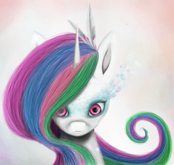 Size: 1857x1770 | Tagged: safe, artist:netkarma, princess celestia, pony, g4, female, solo