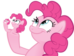 Size: 990x759 | Tagged: safe, pinkie pie, g4, droste effect, look what pinkie found, recursion