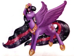 Size: 2070x1579 | Tagged: safe, artist:hobra-hobra, twilight sparkle, alicorn, pony, g4, elements of harmony, female, mare, twilight sparkle (alicorn)