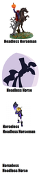 Size: 500x2082 | Tagged: safe, the headless horse, headless horse, g4, headless, headless horseman, horseless headless horse, horseless headless horsemann, know the difference, team fortress 2, the legend of sleepy hollow