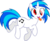 Size: 640x530 | Tagged: safe, dj pon-3, vinyl scratch, g4, derp