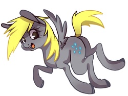 Size: 1000x751 | Tagged: safe, artist:coffeechicken, derpy hooves, pegasus, pony, g4, female, mare, solo