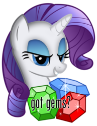 Size: 2550x3300 | Tagged: safe, artist:adamlhumphreys, rarity, pony, unicorn, g4, female, gem, horn, mare, simple background, solo, transparent background