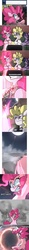 Size: 700x5943 | Tagged: safe, artist:uc77, pinkie pie, surprise, twilight sparkle, ask hotblooded pinkie, g1, g4, filly twilight sparkle, g1 to g4, generation leap, hotblooded pinkie pie, mario party, moon, sore loser, super mario bros.