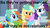 Size: 1280x720 | Tagged: safe, edit, edited screencap, screencap, applejack, rainbow dash, rarity, earth pony, pegasus, pony, unicorn, a canterlot wedding, g4, my little pony: friendship is magic, bridesmaid, bridesmaid applejack, bridesmaid dash, bridesmaid dress, bridesmaid rarity, bridesmaids, caption, clothes, dress, female, incest, mare, text