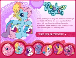 Size: 644x488 | Tagged: safe, cheerilee (g3), pinkie pie (g3), rainbow dash (g3), scootaloo (g3), starsong, sweetie belle (g3), toola-roola, g3, g3.5, bag, core seven