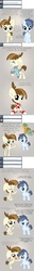Size: 1000x7906 | Tagged: safe, artist:minkidoodles, featherweight, shady daze, snails, snips, g4, ask, blushing, clothes, comic, feathertiara, feathertwist, featherweight responds, jacket, shipping, socks, striped socks, tumblr
