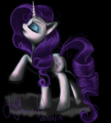 Size: 900x1000 | Tagged: safe, artist:lulii999, rarity, pony, g4, female, solo