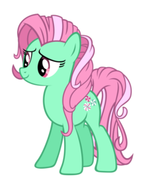 Size: 6000x6968 | Tagged: safe, artist:tzolkine, minty, earth pony, pony, g3, g4, absurd resolution, female, g3 to g4, generation leap, mare, simple background, solo, transparent background, vector