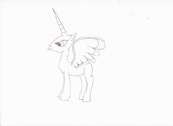 Size: 681x495 | Tagged: safe, artist:star dragon, oc, oc only, alicorn, pony, alicorn oc, design, model, solo