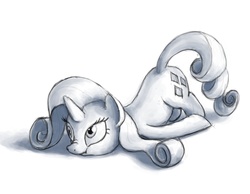 Size: 1800x1400 | Tagged: safe, artist:dahtamnay, rarity, pony, g4, faceplant, falling, female, scrunchy face, solo, trip