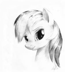 Size: 1693x1880 | Tagged: safe, artist:anoldmate, rainbow dash, g4, traditional art