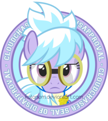 Size: 1500x1685 | Tagged: safe, artist:kotanom, artist:thatsgrotesque, cloudchaser, seal, g4, approval, goggles, simple background, transparent background, vector