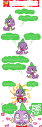 Size: 789x2340 | Tagged: safe, spike, g4, ask, comic, heart, tumblr