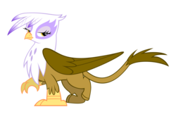 Size: 10800x7000 | Tagged: safe, artist:peachspices, gilda, griffon, g4, griffon the brush off, absurd resolution, bedroom eyes, female, simple background, solo, transparent background, vector