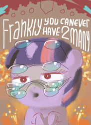 Size: 1100x1500 | Tagged: safe, artist:docwario, twilight sparkle, g4, glasses