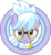 Size: 1500x1631 | Tagged: safe, artist:kotanom, artist:thatsgrotesque, cloudchaser, pony, seal, g4, disapproval, goggles, seal of approval, solo