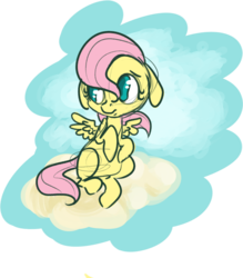 Size: 760x866 | Tagged: safe, artist:ponygoggles, fluttershy, pony, g4, female, filly, filly fluttershy, sketch, solo, younger