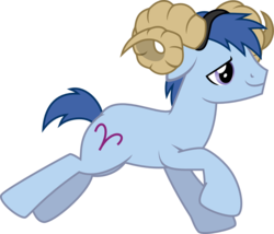 Size: 1161x994 | Tagged: safe, artist:chipmagnum, aries (g4), earth pony, pony, g4, aries, fake horns, male, ponyscopes, simple background, solo, stallion, transparent background, zodiac