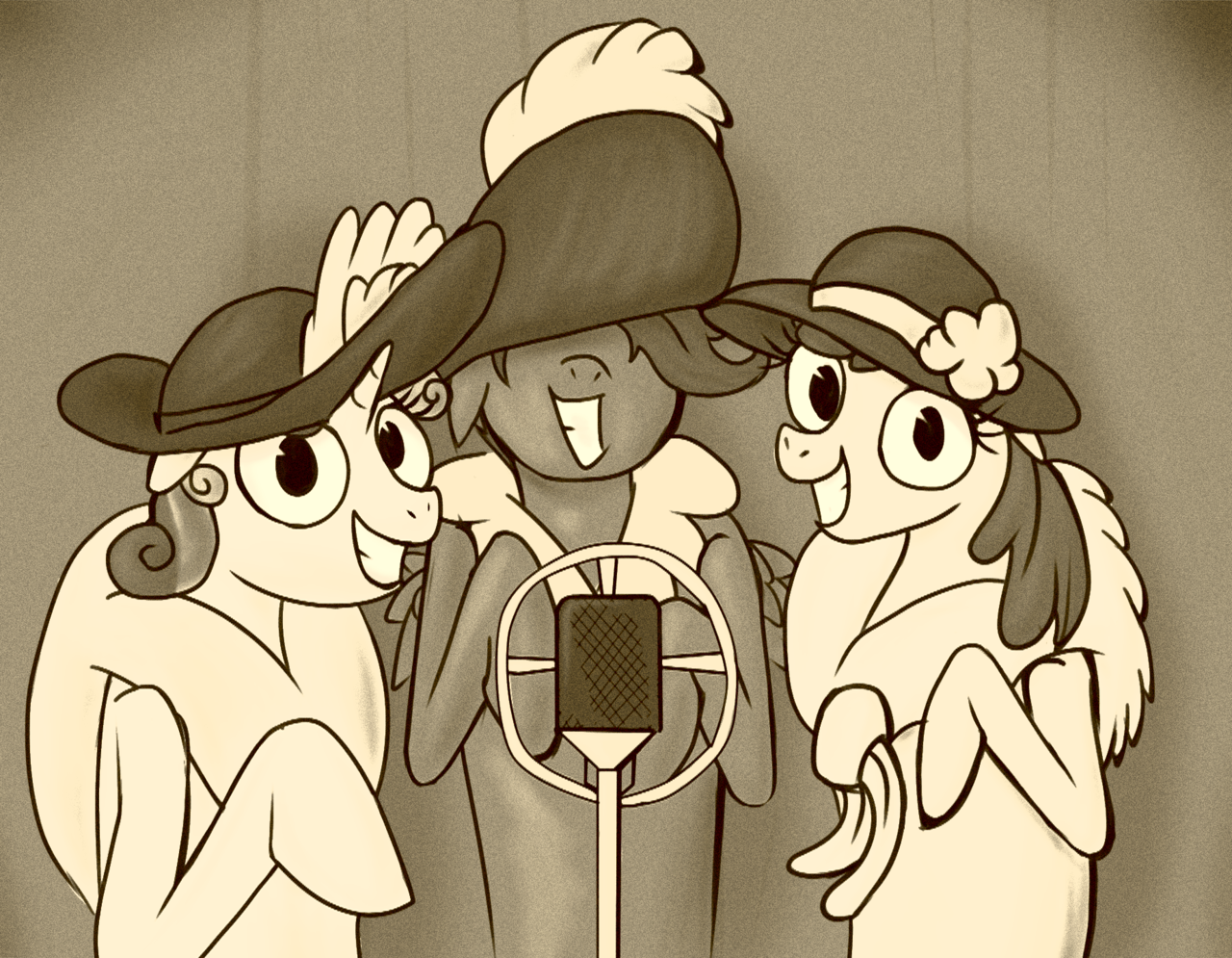 279136 safe, artistfimoman, apple bloom, scootaloo, sweetie belle