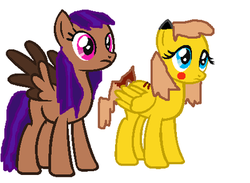 Size: 400x293 | Tagged: safe, artist:rongothepony, oc, pegasus, pikachu, pony, pokémon, ponified