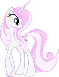 Size: 1663x2173 | Tagged: safe, artist:mlpazureglow, fleur-de-lis, pony, unicorn, g4, concave belly, female, mare, show accurate, simple background, slender, solo, thin, transparent background