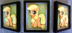 Size: 1600x742 | Tagged: safe, applejack, earth pony, pony, g4, female, filly, solo