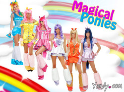 Size: 750x555 | Tagged: safe, applejack, fluttershy, pinkie pie, rainbow dash, rarity, twilight sparkle, human, g4, cosplay, costume, irl, irl human, mane six, photo