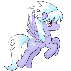 Size: 1024x1024 | Tagged: safe, artist:jellielucy, cloudchaser, pegasus, pony, g4, female, flying, mare, simple background, solo, transparent background