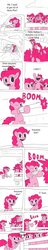 Size: 389x2047 | Tagged: safe, artist:thetitan99, pinkie pie, g4, too many pinkie pies, comic, gun, male, murder, parody, send in the clones, shotgun, simpsons did it, the simpsons, treehouse of horror xiii, truck