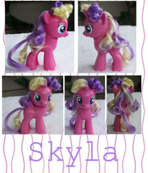 Size: 799x932 | Tagged: safe, artist:phasingirl, princess skyla, g4, brushable, customized toy, irl, photo, toy