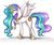 Size: 950x792 | Tagged: safe, artist:coughebeanz, princess celestia, pony, g4, female, solo