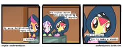 Size: 720x275 | Tagged: safe, artist:limeylassen, apple bloom, scootaloo, sweetie belle, g4, a softer world, gang