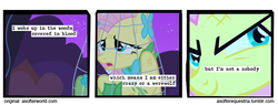 Size: 720x275 | Tagged: safe, artist:limeylassen, fluttershy, werewolf, g4, a softer world, gala