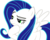 Size: 900x711 | Tagged: safe, fluttershy, g4, hoof on chin, recolor, simple background, solo, transparent background