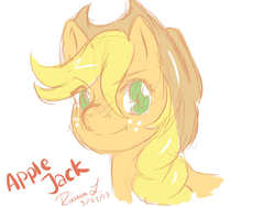 Size: 800x600 | Tagged: safe, artist:the-neko-maki-chan, applejack, earth pony, pony, g4, female, solo