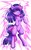 Size: 1922x3120 | Tagged: safe, artist:misukitty, twilight sparkle, pony, unicorn, g4, abstract background, female, mare, no mouth, solo