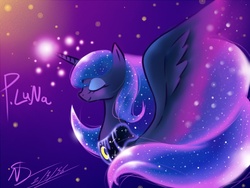 Size: 800x600 | Tagged: safe, artist:nekosparker, princess luna, pony, g4, female, solo