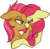 Size: 280x272 | Tagged: safe, artist:lulubell, apple bloom, babs seed, earth pony, pony, g4, duo, female, incest, kiss on the lips, kissing, lesbian, ship:appleseed, shipping, simple background, transparent background