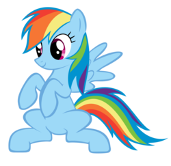 Size: 900x876 | Tagged: artist needed, safe, rainbow dash, g4, simple background, transparent background, vector