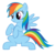 Size: 900x876 | Tagged: artist needed, safe, rainbow dash, g4, simple background, transparent background, vector
