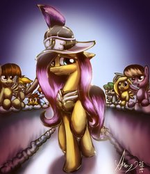 Size: 832x961 | Tagged: safe, artist:alumx, cloud kicker, derpy hooves, fluttershy, private pansy, wild fire, pegasus, pony, g4, hearth's warming eve (episode), my little pony: friendship is magic, female, mare