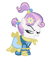 Size: 3370x4100 | Tagged: safe, artist:mcawesomebrony, sweetie belle, g4, clothes, dress, simple background, transparent background, vector