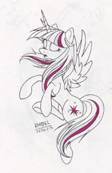 Size: 309x478 | Tagged: safe, artist:primpact, twilight sparkle, alicorn, pony, g4, female, mare, twilight sparkle (alicorn)